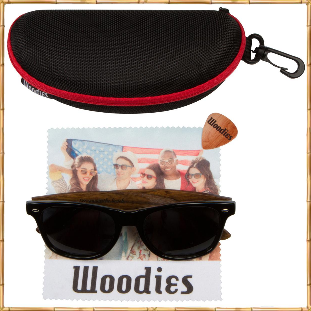 Walnut Woodfarer Sunglasses with Polarized Lenses